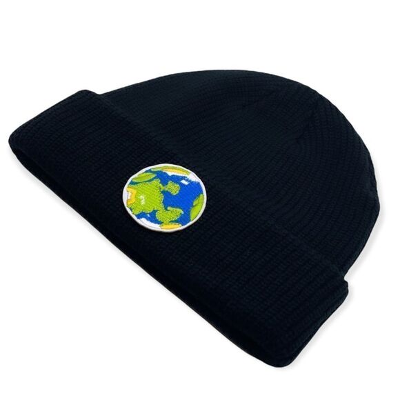 NWT Wool + Pepper Co. Earth Unisex Beanie Hat - Picture 2 of 3